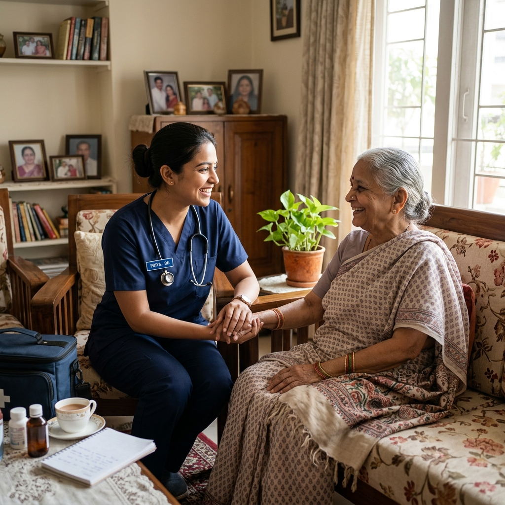 Benefits of Home Healthcare for Elderly Patients